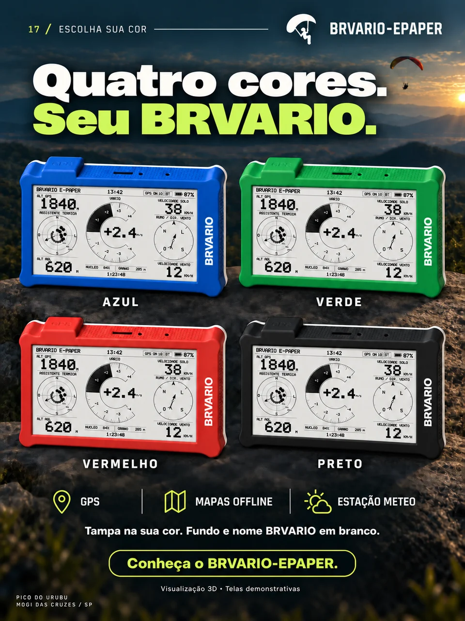 Arte de divulgação: Design e cores
